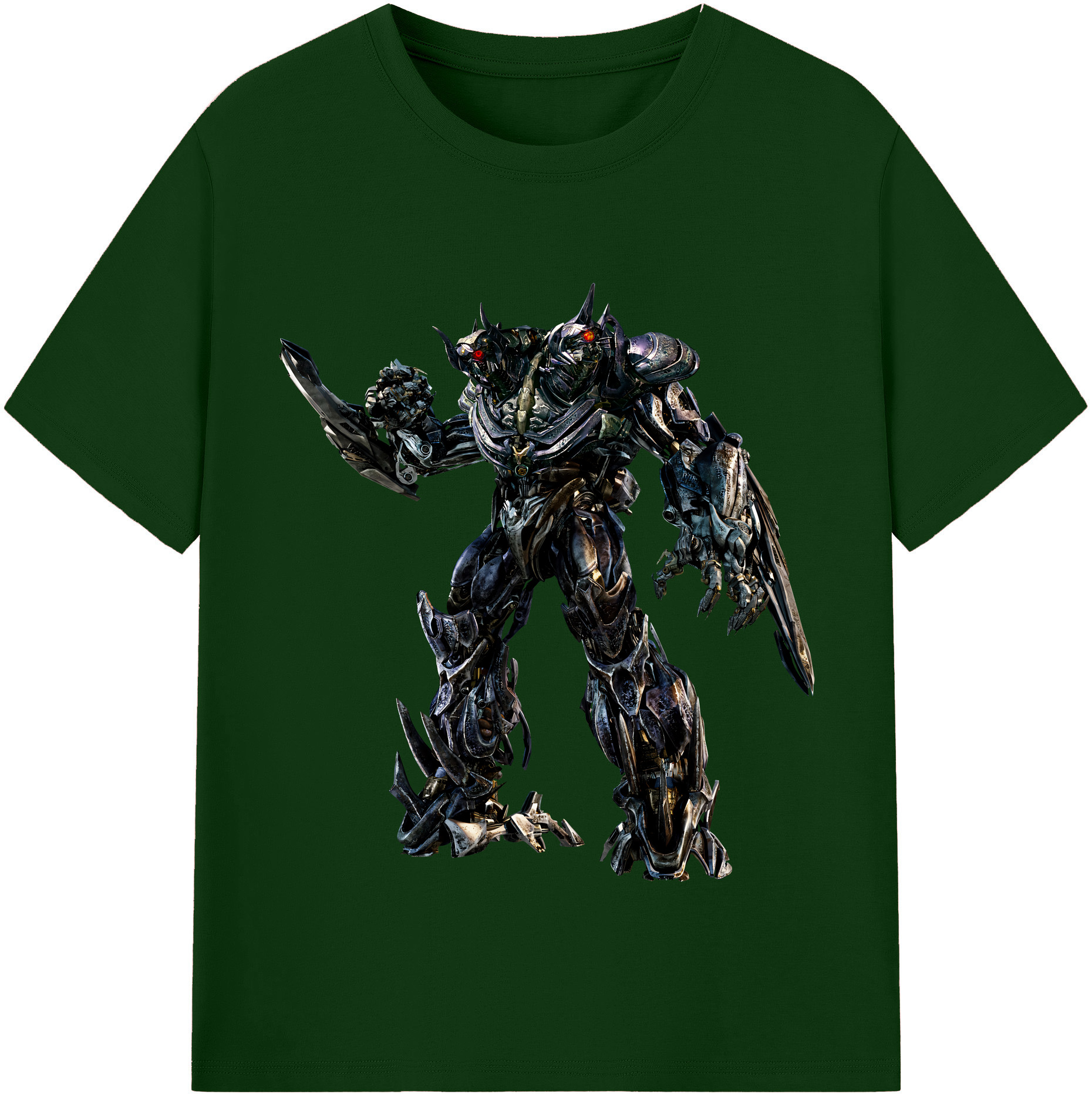（画像用） Transformers トランスフォーマー 綿100％半袖Tシャツ（フロントプリント）